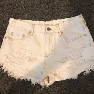 Light Denim High Rise Short